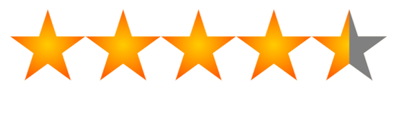 4.5 reviews with 140 respondents